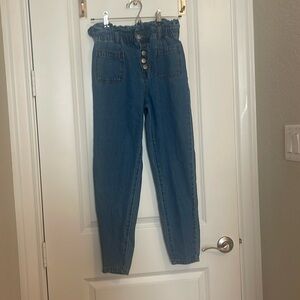 TGLA, skinny jeans, blue, size XS